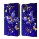 For iPhone XR Crystal 3D Shockproof Protective Leather Phone Case(Diamond Butterfly) - 1