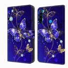For Xiaomi Redmi Note 8 Crystal 3D Shockproof Protective Leather Phone Case(Diamond Butterfly) - 1