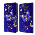 For Xiaomi Redmi Note 9 Pro Crystal 3D Shockproof Protective Leather Phone Case(Diamond Butterfly) - 1