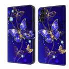 For Samsung Galaxy A14 4G / 5G Crystal 3D Shockproof Protective Leather Phone Case(Diamond Butterfly) - 1
