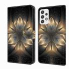 For Samsung Galaxy A23 5G Crystal 3D Shockproof Protective Leather Phone Case(Luminous Building) - 1