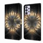 For Samsung Galaxy A32 5G Crystal 3D Shockproof Protective Leather Phone Case(Luminous Building) - 1