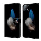 For Samsung Galaxy A53 Crystal 3D Shockproof Protective Leather Phone Case(Two Branches) - 1