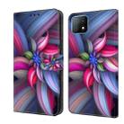 For Samsung Galaxy A53 Crystal 3D Shockproof Protective Leather Phone Case(Colorful Flower) - 1