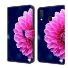 For Samsung Galaxy S10e Crystal 3D Shockproof Protective Leather Phone Case(Pink Petals) - 1