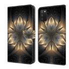 For Samsung Galaxy A03s Crystal 3D Shockproof Protective Leather Phone Case(Luminous Building) - 1
