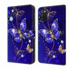 For Samsung Galaxy A03s Crystal 3D Shockproof Protective Leather Phone Case(Diamond Butterfly) - 1