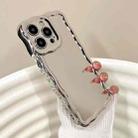 For iPhone 11 Electroplated Mirror Waves Silicone Phone Case(Silver) - 3