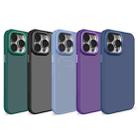 For iPhone 13 Pro All-inclusive TPU Edge Acrylic Back Phone Case(Deep Purple) - 2