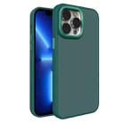 For iPhone 13 Pro All-inclusive TPU Edge Acrylic Back Phone Case(Green) - 1