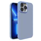 For iPhone 13 Pro All-inclusive TPU Edge Acrylic Back Phone Case(Sierra Blue) - 1