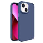 For iPhone 13 All-inclusive TPU Edge Acrylic Back Phone Case(Navy Blue) - 1