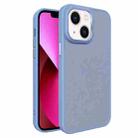 For iPhone 13 All-inclusive TPU Edge Acrylic Back Phone Case(Sierra Blue) - 1