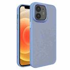 For iPhone 12 All-inclusive TPU Edge Acrylic Back Phone Case(Sierra Blue) - 1