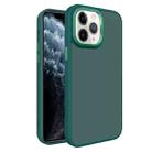For iPhone 11 Pro Max All-inclusive TPU Edge Acrylic Back Phone Case(Green) - 1