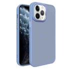For iPhone 11 Pro Max All-inclusive TPU Edge Acrylic Back Phone Case(Sierra Blue) - 1