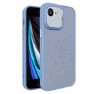 For iPhone SE 2022 /2020 / 7 / 8 All-inclusive TPU Edge Acrylic Back Phone Case(Sierra Blue) - 1