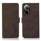 For Realme C67 4G KHAZNEH Matte Texture Leather Phone Case(Brown) - 1