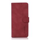 For Realme 14 Pro 5G Global KHAZNEH Matte Texture Leather Phone Case(Red) - 3