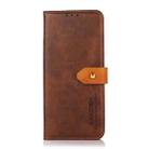 For OnePlus Nord 4 KHAZNEH Dual-color Cowhide Texture Flip Leather Phone Case(Brown) - 3