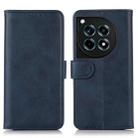 For OnePlus 12R / Ace 3 Cow Texture Leather Phone Case(Blue) - 1