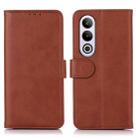 For OnePlus Nord 4E Global Cow Texture Leather Phone Case(Brown) - 1