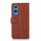 For OnePlus Nord CE4 Lite Cow Texture Leather Phone Case(Brown) - 3