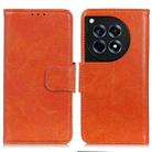 For OnePlus 12R / Ace 3 Nappa Texture Leather Phone Case(Orange) - 1