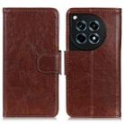 For OnePlus 12R / Ace 3 Nappa Texture Leather Phone Case(Brown) - 1