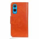For OnePlus Nord CE4 Lite Nappa Texture Leather Phone Case(Orange) - 3