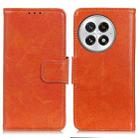 For OnePlus 13 Nappa Texture Leather Phone Case(Orange) - 1