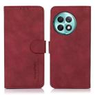 For OnePlus Ace 2 Pro KHAZNEH Matte Texture Leather Phone Case(Red) - 1