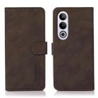 For OnePlus Nord 4E Global KHAZNEH Matte Texture Leather Phone Case(Brown) - 1