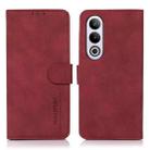 For OnePlus Nord 4E Global KHAZNEH Matte Texture Leather Phone Case(Red) - 1