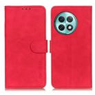 For OnePlus Ace 2 Pro KHAZNEH Retro Texture Leather Phone Case(Red) - 1