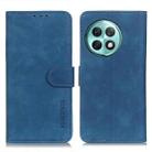 For OnePlus Ace 2 Pro KHAZNEH Retro Texture Leather Phone Case(Blue) - 1