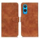 For OnePlus Nord CE4 Lite KHAZNEH Retro Texture Leather Phone Case(Brown) - 1