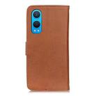 For OnePlus Nord CE4 Lite KHAZNEH Cowhide Texture Flip Leather Phone Case(Brown) - 3