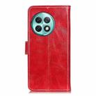 For OnePlus Ace 2 Pro Retro Crazy Horse Texture Leather Phone Case(Red) - 3