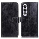 For OnePlus Nord CE4 5G / K12 5G Retro Crazy Horse Texture Leather Phone Case(Black) - 1