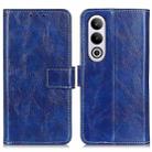 For OnePlus Nord CE4 5G / K12 5G Retro Crazy Horse Texture Leather Phone Case(Blue) - 1