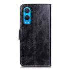 For OnePlus Nord CE4 Lite Retro Crazy Horse Texture Leather Phone Case(Black) - 3