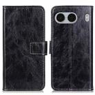 For OnePlus Nord 4 Retro Crazy Horse Texture Leather Phone Case(Black) - 1