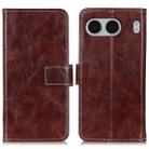 For OnePlus Nord 4 Retro Crazy Horse Texture Leather Phone Case(Brown) - 1