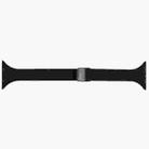 For Apple Watch Ultra 49mm Magnetic Buckle Slim Silicone Watch Band(Black) - 2