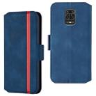 For Xiaomi Redmi Note 9 Pro / Note 9S / Note 9 Pro Max Retro Frosted Oil-side Horizontal Flip Leather Case with Holder & Card Slots(Blue) - 1