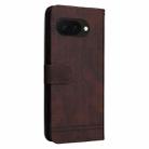 For Google Pixel 9a Skin Feel Life Tree Metal Button Leather Phone Case(Brown) - 3