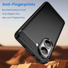 For Redmi Turbo 4 Carbon Fiber Brushed Texture TPU Phone Case(Black) - 3