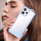 For Xiaomi Redmi 12 Colorful Series Acrylic + TPU Phone Case(Blue) - 7