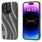 For iPhone 14 Pro ABEEL Galactic Pattern Protective Phone Case(Grey) - 1